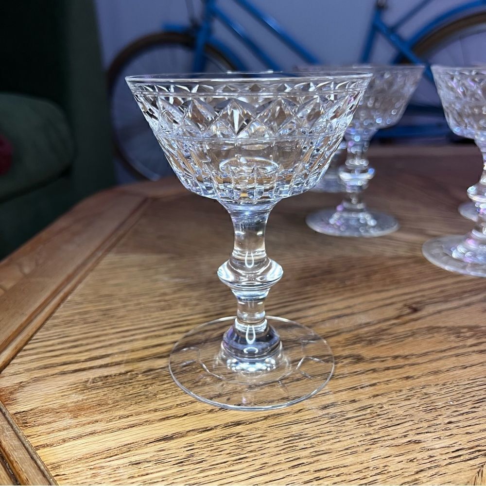 Hawkes Birr Champagne/Tall Sherbet 5” Glass